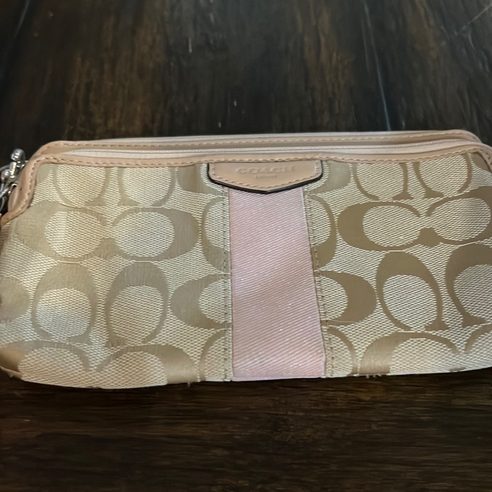 Coach wristlet